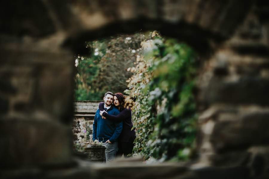 Hunting Hill Mansion engagement photos