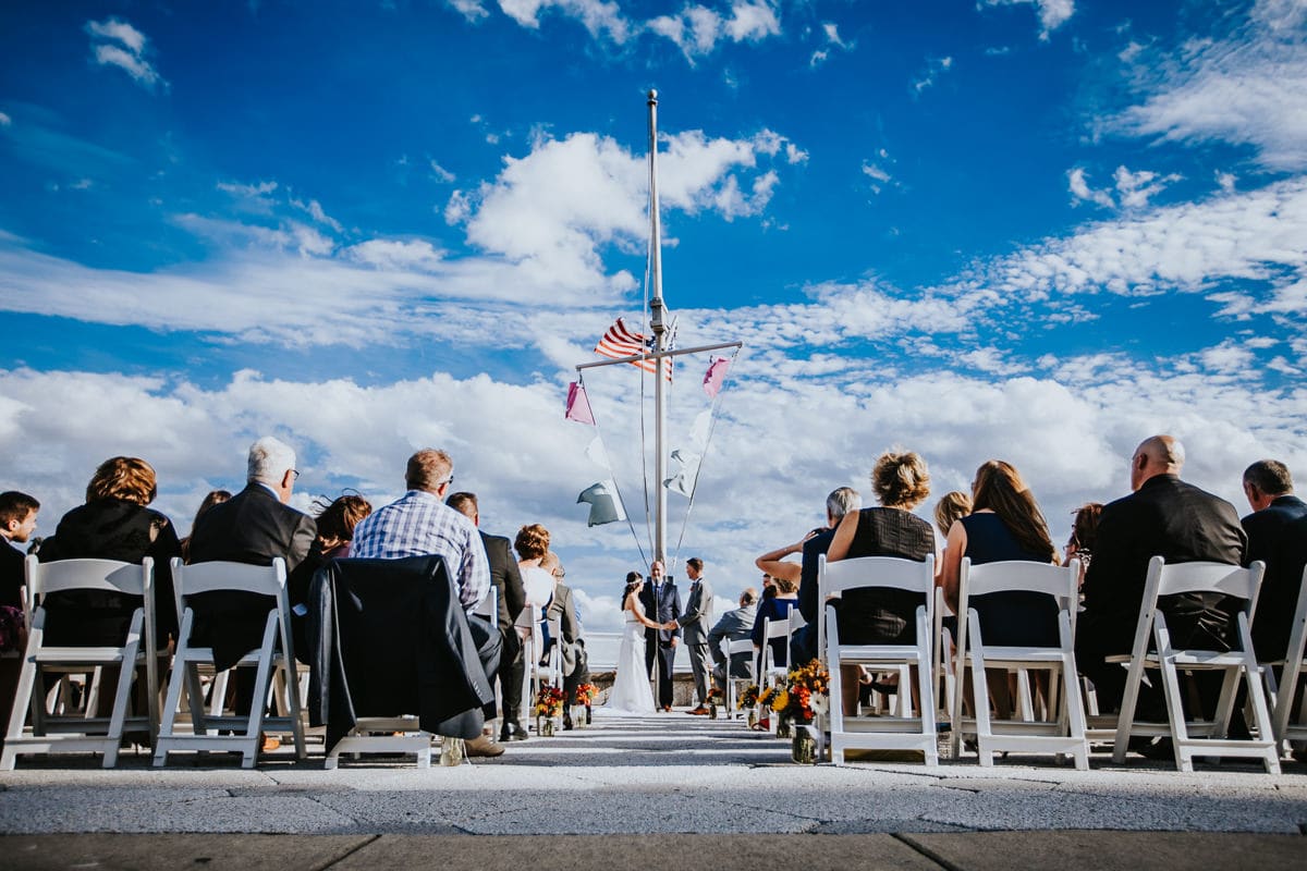 ceremony along the delaware