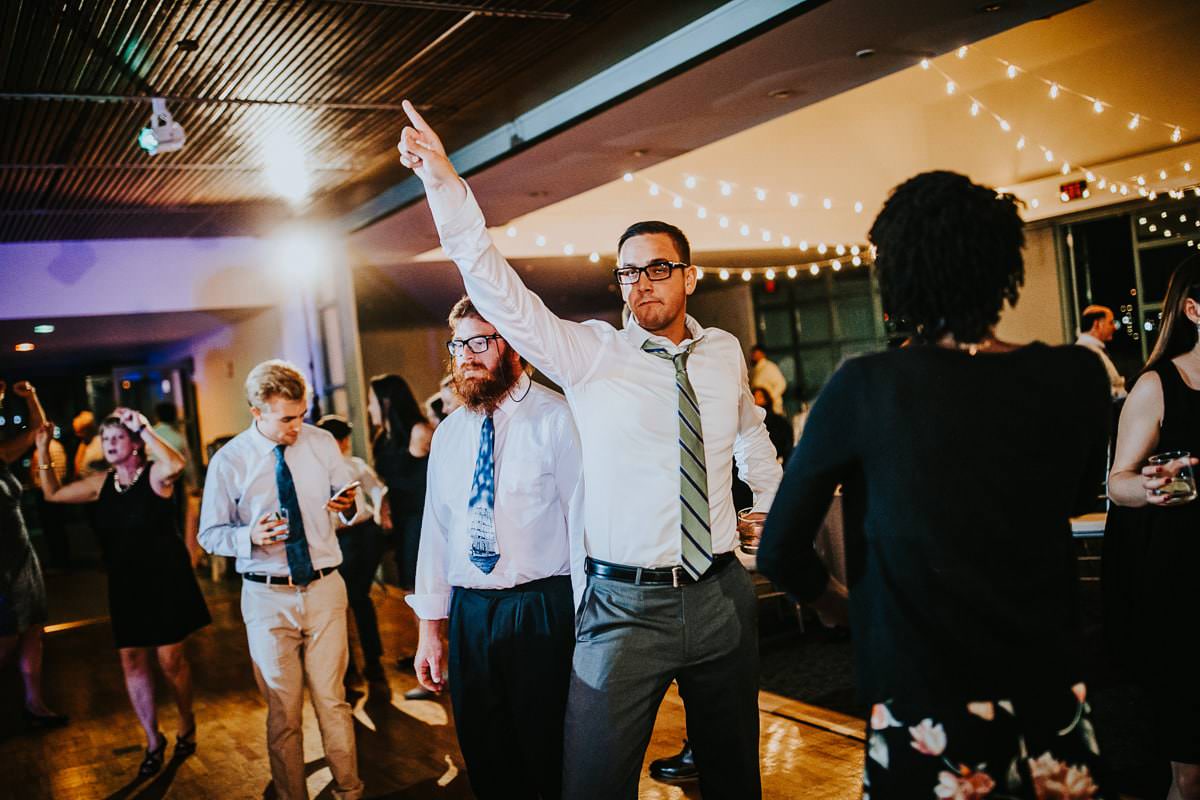 people dancing at reception