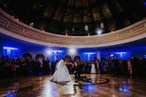 The Merion skylight wedding