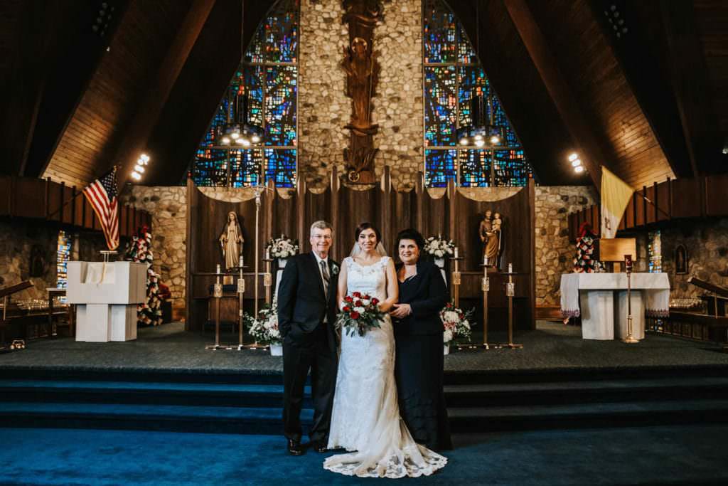 st. Mary of the lakes wedding