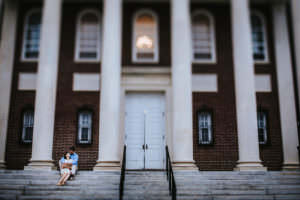 the college of new jersey engagement photos
