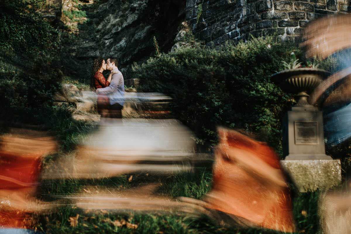 Motion blur photography